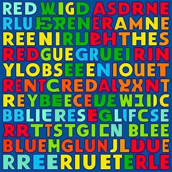 Stroop Test Image